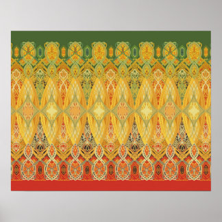 Poster Louis Sullivan Truss Frieze Stencil