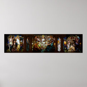 Poster Louis Tiffany StainGlass Education