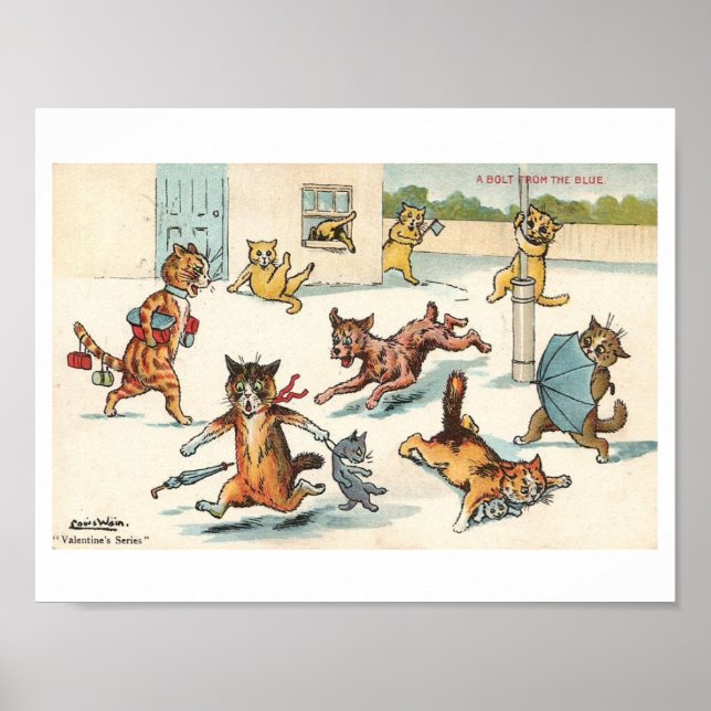 Poster Louis Wain (Frente)