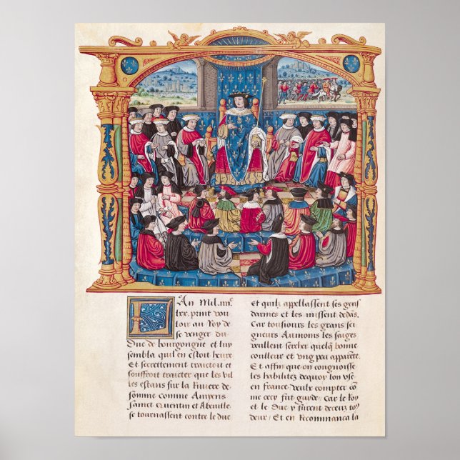 Póster Louis XI (Frente)