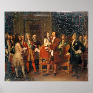 Póster Louis XV Peter de visita mim