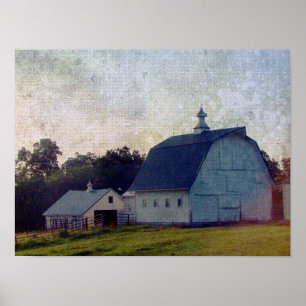 Póster Louisa County Barns