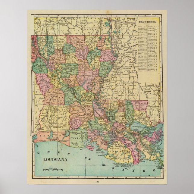 Poster Louisiana 6 (Frente)