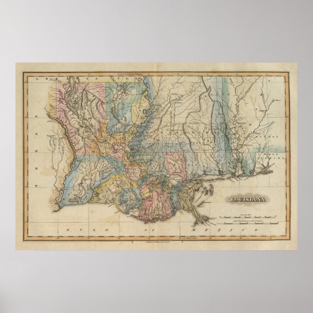 Póster Louisiana 7 (Frente)