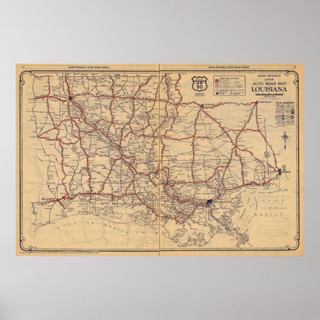 Póster Louisiana 9 (Frente)