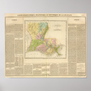 Póster Louisiana EUA