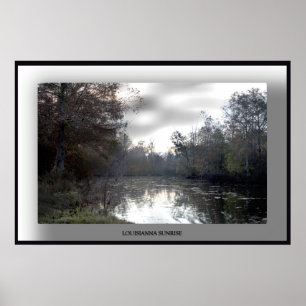 Póster Louisianna-Nascer do sol-Poster - personalizado