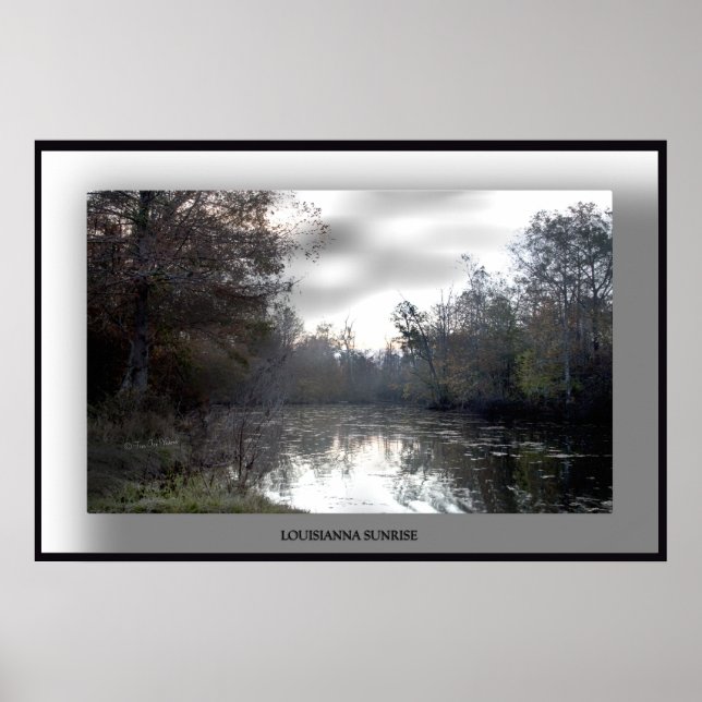 Póster Louisianna-Sunrise-Poster - Personalizado (Frente)