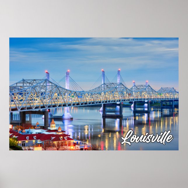 Poster Louisville, Kentucky, EUA (Frente)
