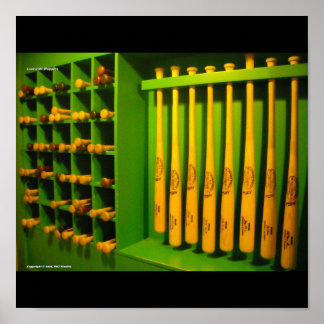 Póster Louisville Sluggers
