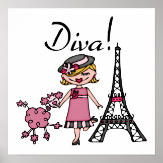Poster Loura Hair Diva