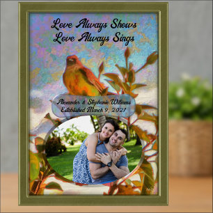 Poster Love Always Mostra Poolside Singer 2338 Art Impres