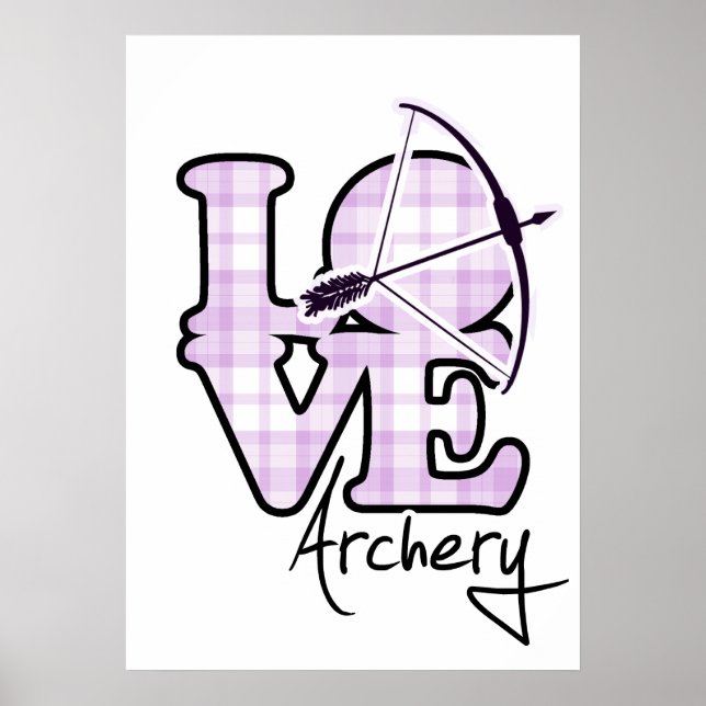 Póster Love Archery (Frente)