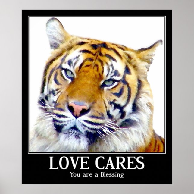 Póster Love Cares (Frente)