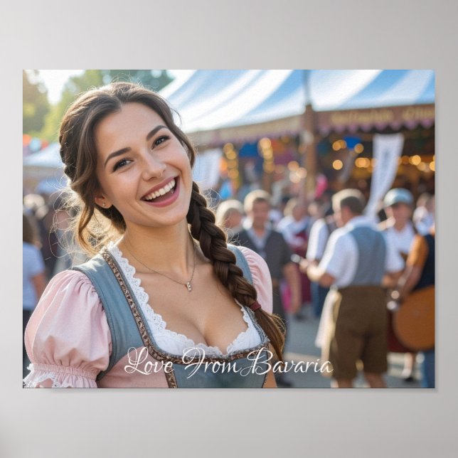 POSTER LOVE FROM BAVARIA (Frente)