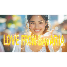 POSTER LOVE FROM BAVARIA