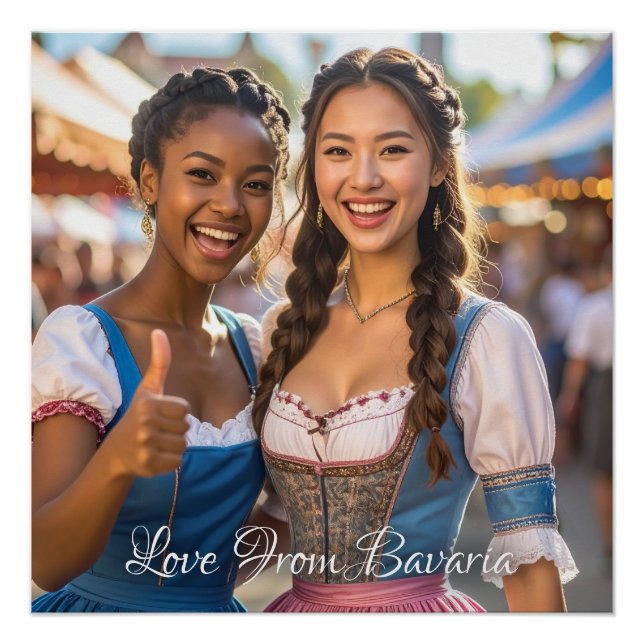Póster Love From Bavaria (Frente)