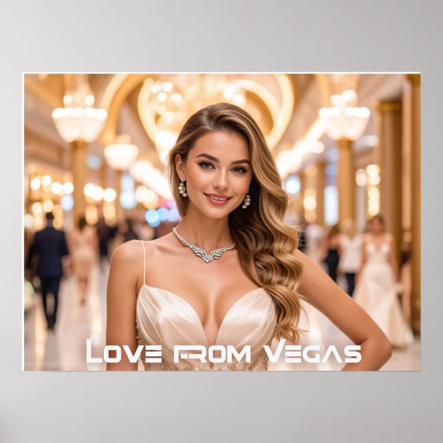 POSTER LOVE FROM VEGAS (Frente)