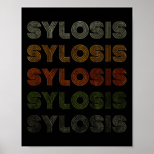 Poster Love Heart Sylose Tee Grunge Estilo Vintage Black