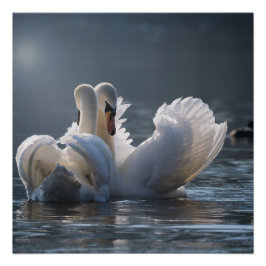 Póster Love metal art Online glossy poster