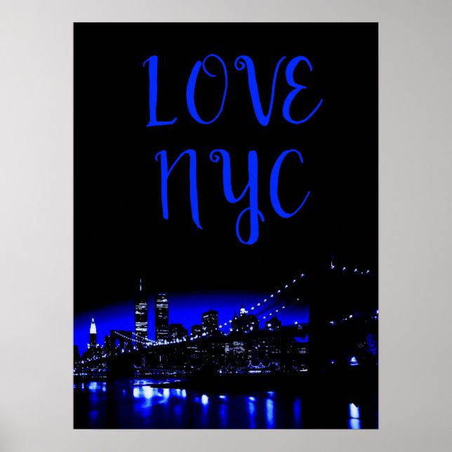 Poster Love NYC Manhattan Nova Iorque (Frente)