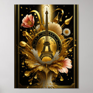 Poster Love Paris