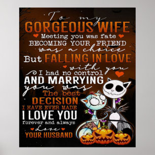 Poster Love Quote For Wife Trendy Present For Wife
