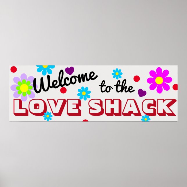 Poster - Love Shack (Frente)