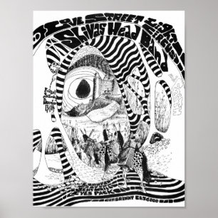 Póster Love Street Light Circus flyer Dec13&14'68