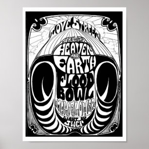 Poster Love Street Light Circus flyer LoveStreetAbr17&18'