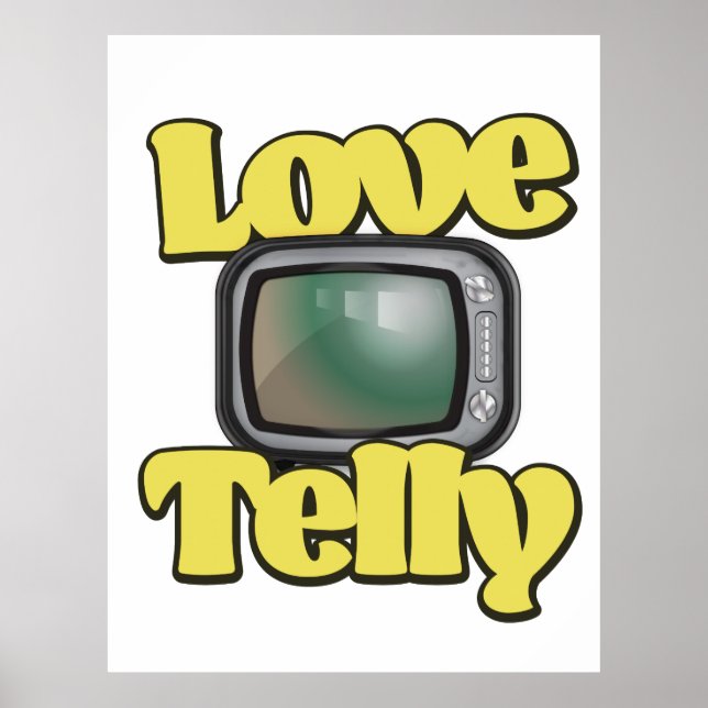 Poster Love Telly (Frente)
