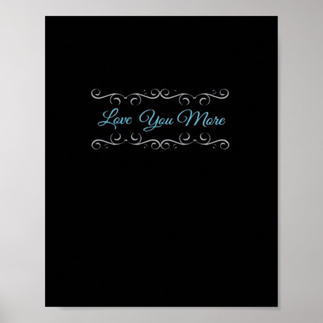 Poster Love You More Polished Style  (Frente)