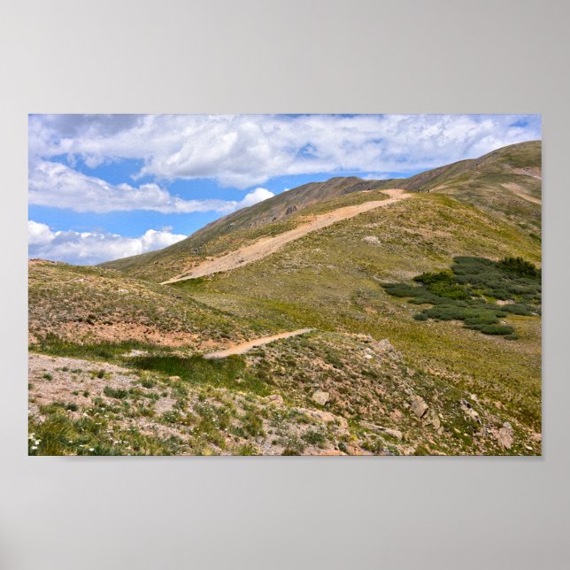 Poster Loveland Pass Trail, Colorado (Frente)