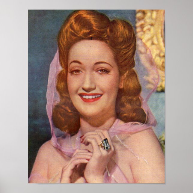 Póster Lovely Dorothy Lamour (Frente)