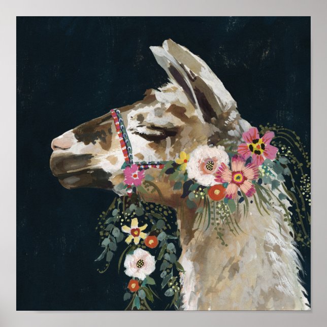 Poster Lovely Llama (Frente)