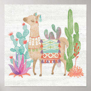 Poster Lovely Llamas IV