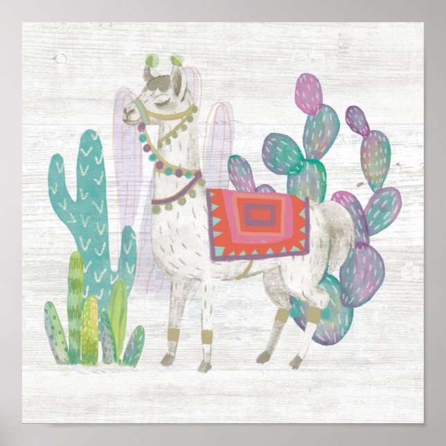 Póster Lovely Llamas V (Frente)