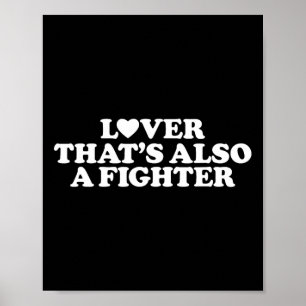 Poster Lover, que também é um lutador, amantes do coração