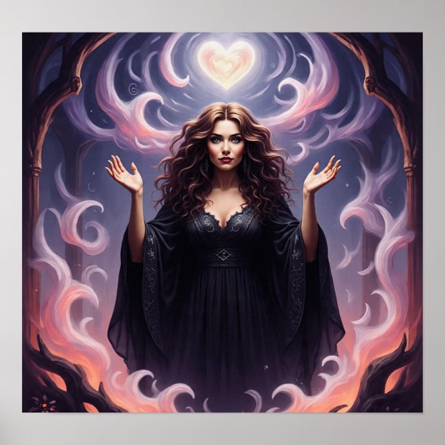 Poster LoveSpellWitch (Frente)