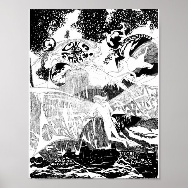 Póster LoveStreetLightCircusflyer Feb21&2'69 (Frente)