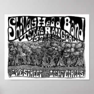 Póster LoveStreetLightCircusflyer Jul24,25&26'70