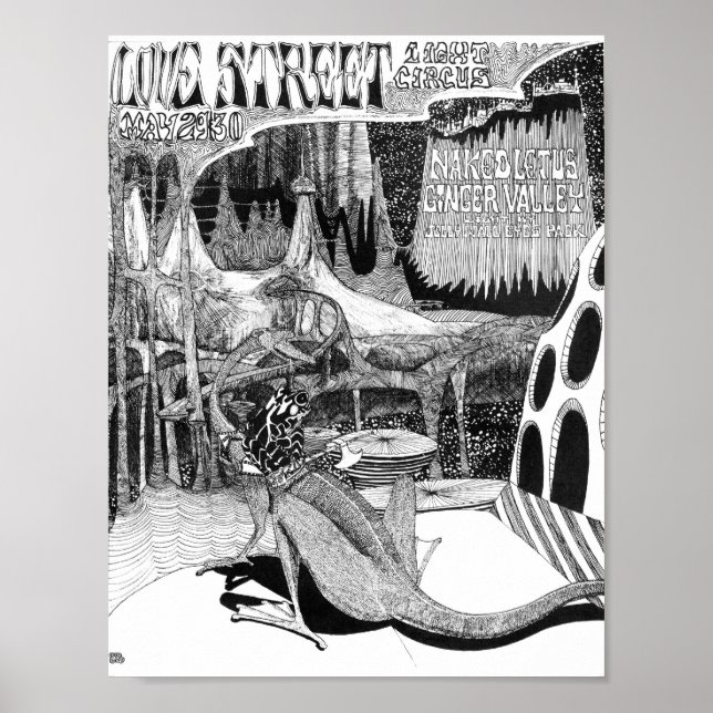 Poster LoveStreetLightCircusflyer maio29&30'70 (Frente)