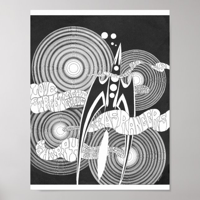 Poster LoveStreetLightCircusflyer Maio 2&3'69 (Frente)