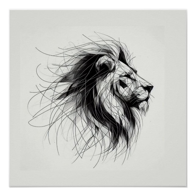 Póster Löwe (Frente)