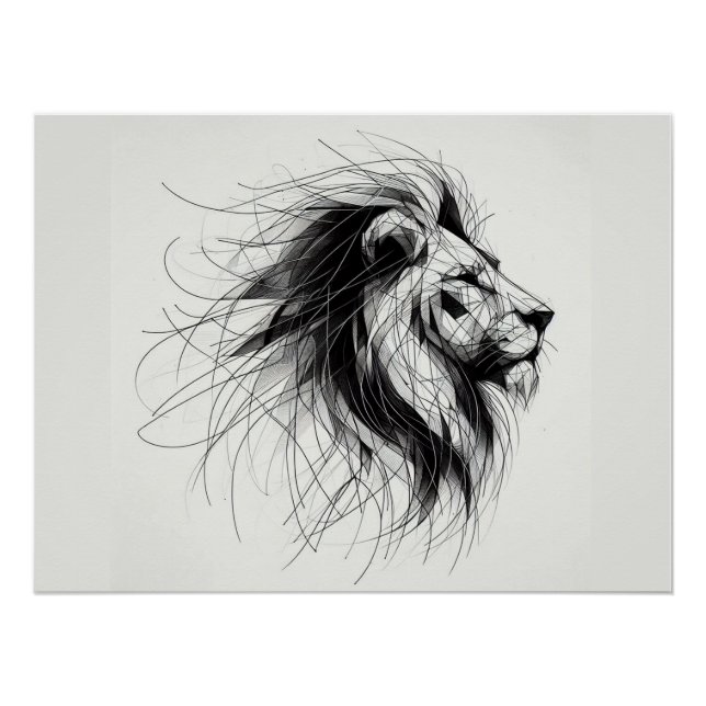 Póster Löwe (Frente)