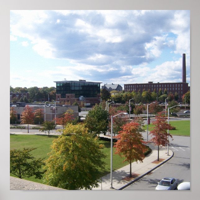 Póster Lowell Massachusetts (Frente)