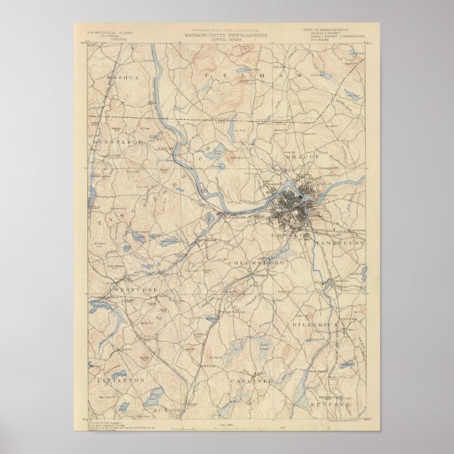 Poster Lowell, Massachusetts (Frente)