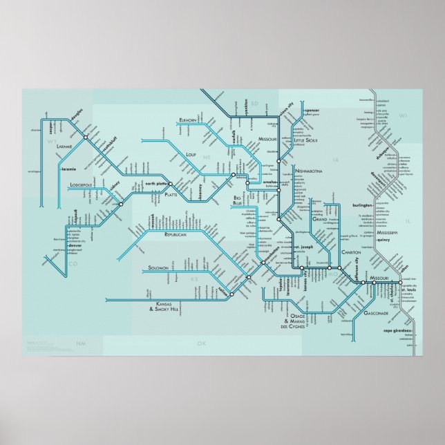 Póster Lower Missouri (Frente)