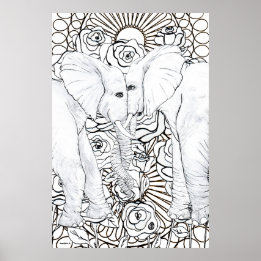 Poster Loyal Elephants