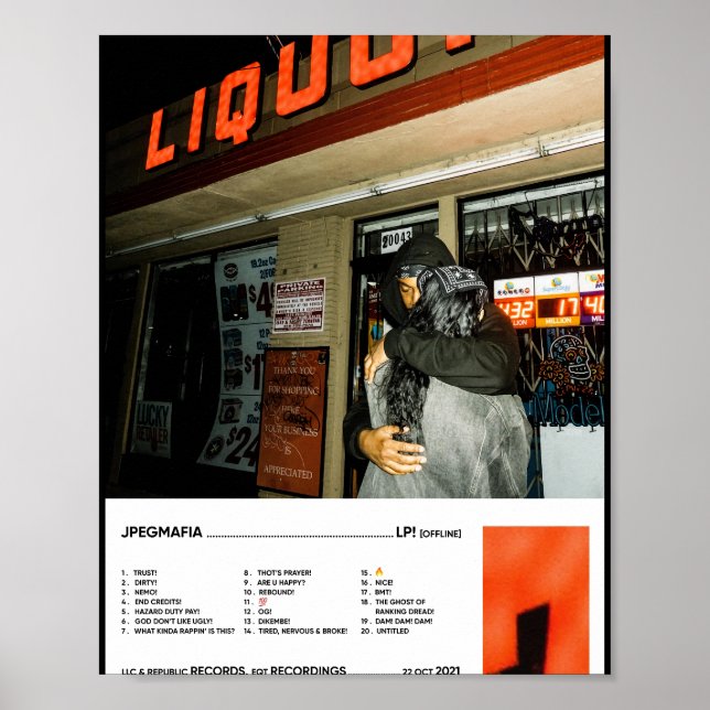 Poster LP! [offline] Lista de controle estético (Frente)